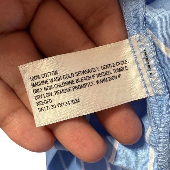 NWT Cropped button down long sleeve women’s shirt size 1X - Picture 8 of 12